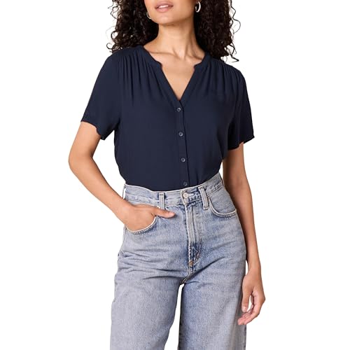 Amazon Essentials Blusa Tejida de Manga Corta y Corte... - Bon plan à 7.19€