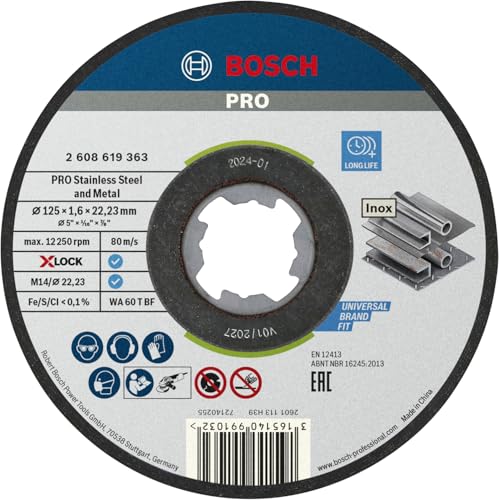 Bosch Professional 1x Standard for Inox X-LOCK Trennscheibe... - Bricolage & Outils Amazon Allemagne à 0.79€