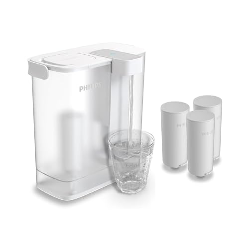 Philips Water Carafe filtrante Instant (3 L) – 3× filtre... - Auto & Motorcycle Amazon France à 41.49€