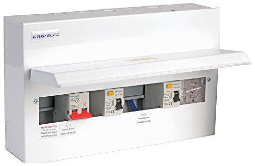Pro Elec PEL00452 18 Wege Dual RCD Consu Mer Unit (6+6) - Fournitures Bureau Amazon Allemagne à 27.03€