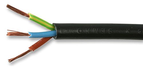 Pro Elec PEL01053 0.75 mm2 2183Y 3-Core mains Cable, 6A... - High-Tech & Électronique Amazon Royaume-Uni à 12.85€
