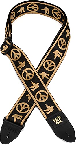 Ernie Ball Sangle en jacquard, symbole Peace and Love et... en promo à 19,90€ (-45%) sur Amazon FR