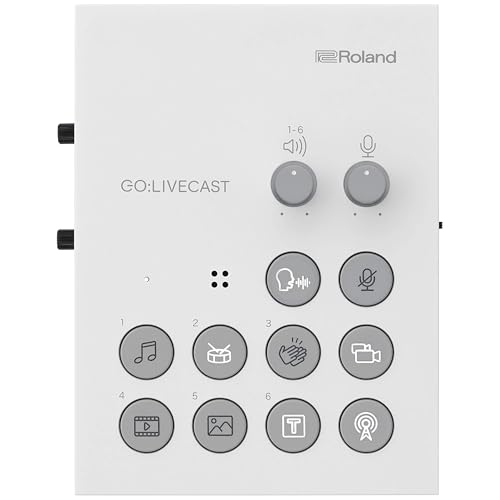 Roland GO:LIVECAST | Livestreaming Studio for Smartphones |... - High-Tech & Électronique Amazon Royaume-Uni à 89.00€