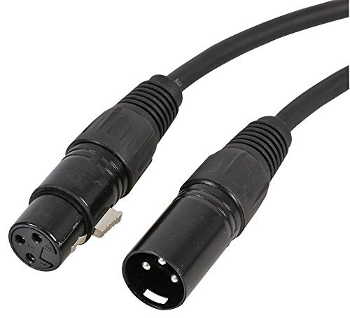 PULSE 2m XLR Patch Lead – Balanced 3‑Pin Male to Female... - High-Tech & Électronique Amazon Royaume-Uni à 4.89€