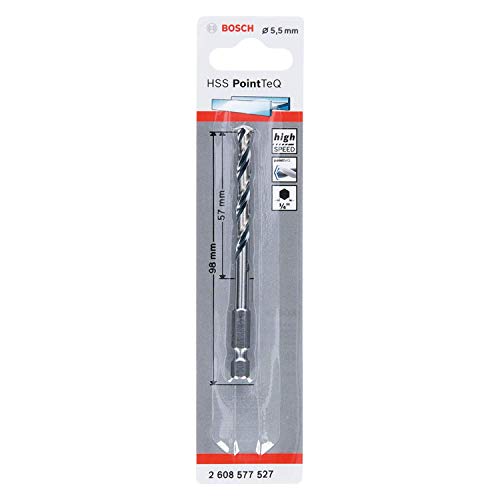 Bosch Professional 1x PointTeQ Sechskantbohrer (für Metall... - DIY & Tools Amazon Germany à 1.99€