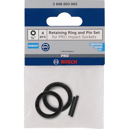 Bosch 4x Set mit Haltering und Stift für PRO Impact... - DIY & Tools Amazon Germany à 3.48€