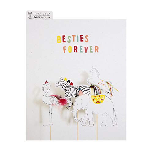 Hallmark Croppers Cupcycled Card for Friend - Photographic... - Animalerie Amazon Royaume-Uni à 0.70€