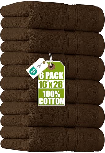 Utopia Towels Handtücher, Baumwolle, 600 g/m², 6 Stück - Home & Kitchen Amazon Germany à 19.30€