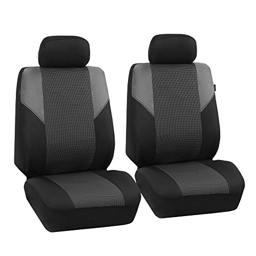 FH GROUP Car Seat Covers Front Set Gray Cloth - Seat Covers... - Vente Flash Amazon -65%