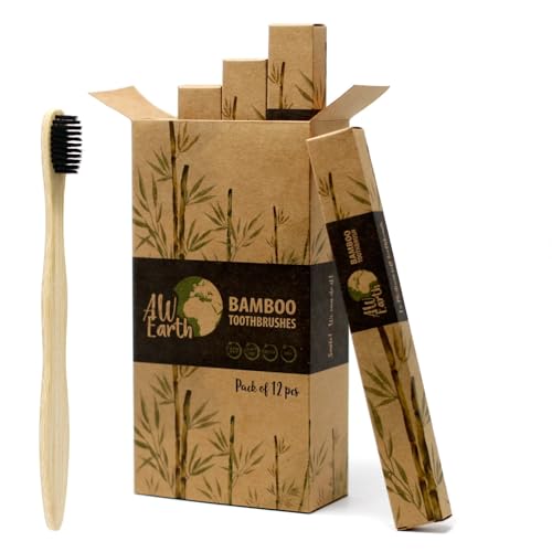 1x Bamboo Toothbrush - Charcoal Medium Soft - Beauté & Parfums en promo à 2.45€