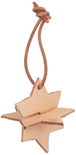 Zweig Design Anhänger, Leder, 4mm x 4mm x 5mm - Bijoux & Montres Amazon Allemagne à 4.51€