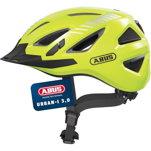ABUS 86868 Fahrradhelm, Gelb (Signal Yellow), L (56-61 cm​) - Sports & Fitness Amazon Germany à 60.99€