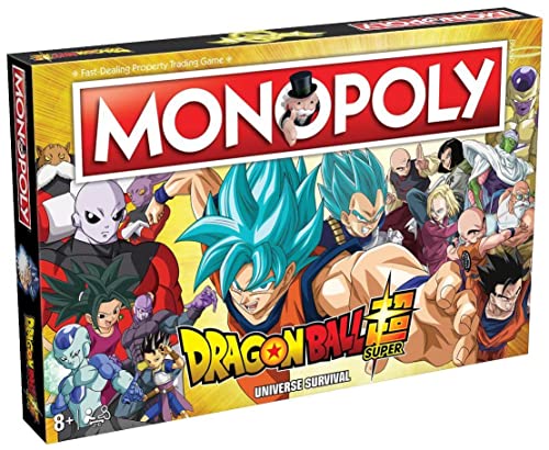 Winning Moves Dragon Ball Super Monopoly Board Game, Play... - Jouets & Jeux Amazon Royaume-Uni à 21.00€
