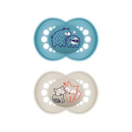 MAM Pure Lot de 2 tétines originales pour bébé en matériau... - Baby & Nursery Amazon France à 7.91€