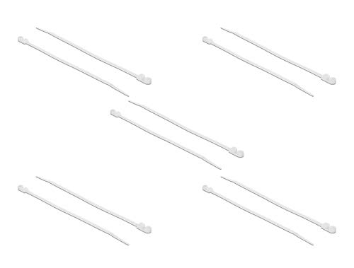 DeLOCK Kabelbinder mit Befestigungsöse L 160 x B 4,8 mm... - Fournitures Bureau en promo à 1.01€