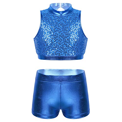 dPois Girls 2 Piece Gymnastics Sport Dancewear Outfits... - Sports & Fitness Amazon Royaume-Uni à 1.89€