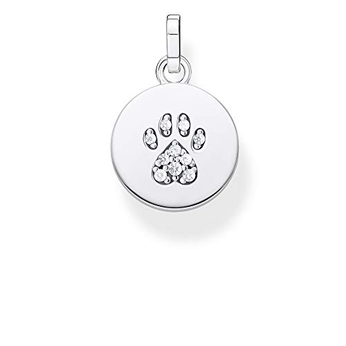 THOMAS SABO Anhänger Coin Pfote Katze silber 925 Sterling... - Pet Supplies Amazon Germany à 24.15€
