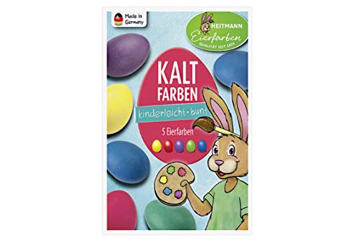 Heitmann Eierfarben Kaltfarben, 4.5 g 1007796 - Maison & Cuisine Amazon Allemagne à 1.44€