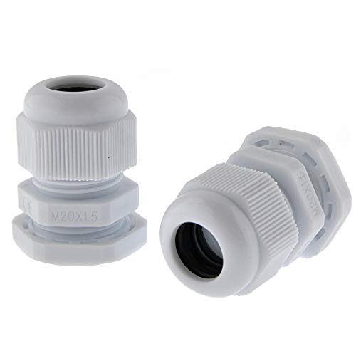 SeKi 10 x Cable Glands M20 7-12 mm, Waterproof IP67 Metric... - Maison & Cuisine Amazon Royaume-Uni à 4.64€