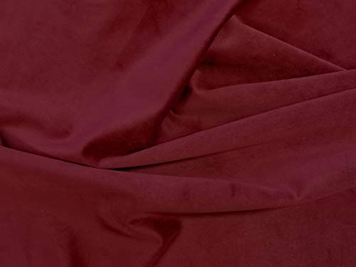 Dalston Mill Fabrics Tessuto in Velluto, Scarlatto, 3 m - Garden & Outdoor Amazon Italy à 33.63€