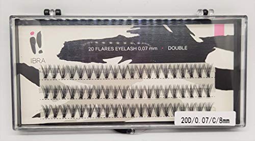 Masturbateur à cils « double » sans nœuds 8 mm IBRA Makeup - Beauté & Parfums Amazon France à 7.32€