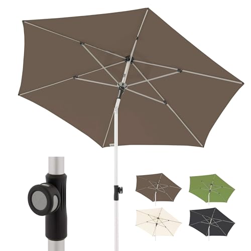 Doppler Push Up Parasol SL-AZ 220 - Ideal for The Balcony... - Jardin & Extérieur Amazon France à 100.60€