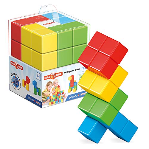 Geomag Magicube - 16 cubi - Costruzioni Magnetiche per... - Jouets & Jeux en promo à 27.60€