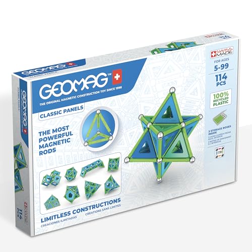Geomag - Classic Panels 114 Teile - Magnetisches... - Jouets & Jeux Amazon Allemagne à 16.31€