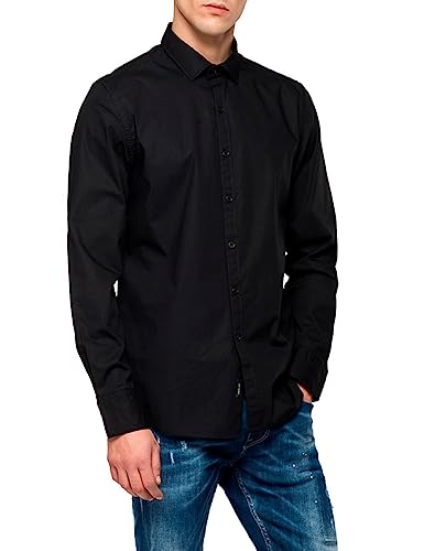 Replay Maglia da uomo a maniche lunghe con elasticità, nera... - Jouets & Jeux Amazon Italie à 41.69€