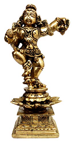 Purpledip Messing-Statue Tanzende Bala Krishna:... - Maison & Cuisine Amazon Allemagne à 12.00€