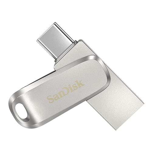 SanDisk Ultra Dual Drive Luxe USB Type-C Flash Drive 128GB... - High-Tech & Électronique en promo à 18.99€