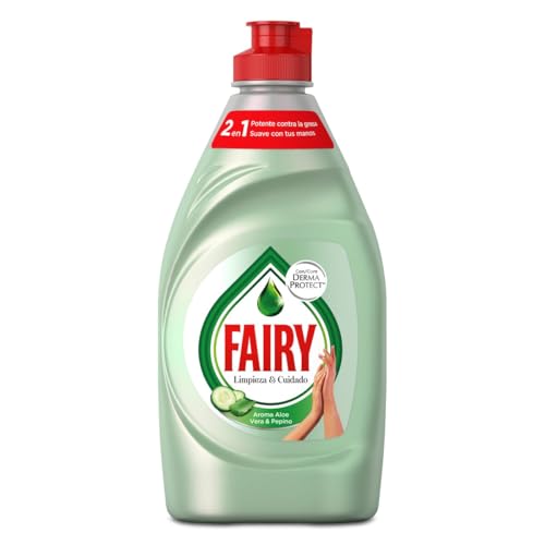FAIRY Lave-Vaisselle Concentré, Aloe Vera/Concombre, 340 ml - Sports & Fitness Amazon France à 2.75€