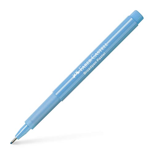 Faber-Castell 155458 - Rotulador Broadpen color azul pastel - Loisirs Créatifs en promo à 1.39€