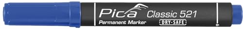 PICA 521/41/SB - Marcador permanente tipo cincel Azul en... - Amazon Italie à 0.60€