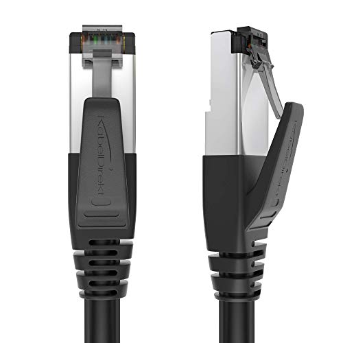 CAT8 Ethernet cable – 0.5m – Internet, patch & network... - High-Tech & Électronique Amazon Royaume-Uni à 3.60€