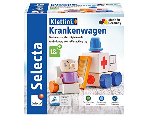 Selecta 62081 Klettini Jeu de construction Ambulance, en... en promo à 14,40€ (-47%) sur Amazon FR