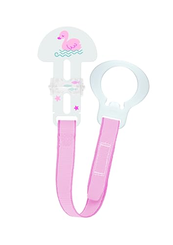 MAM Clip & Cover, Dummy Chain - Pink - Sports & Fitness en promo à 11.03€