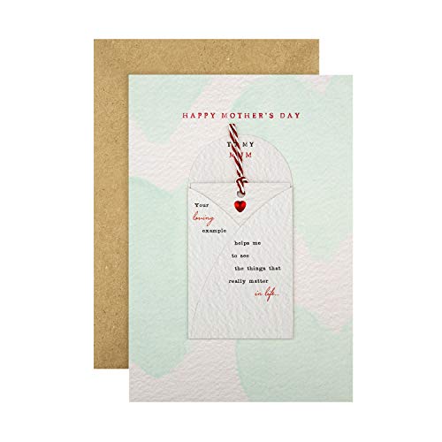 Hallmark Muttertagskarte für Mama – Grüne Nachricht Andenken - Amazon Allemagne à 6.94€