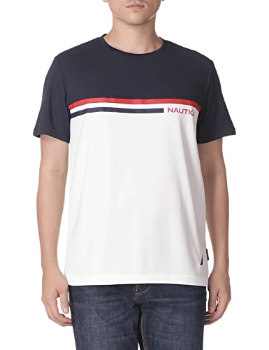 Nautica - Camiseta Navtech Colorblock para Hombre, Marino... - Jouets & Jeux Amazon Espagne à 24.59€