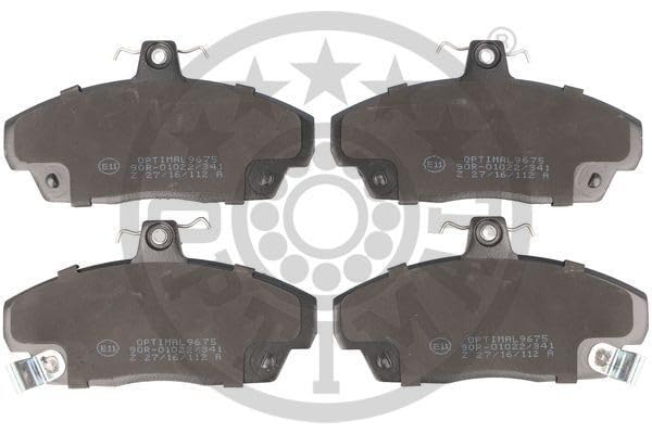 OPTIMAL Juego de pastillas de freno Delantero con avisador... - Jouets & Jeux Amazon Espagne à 24.18€