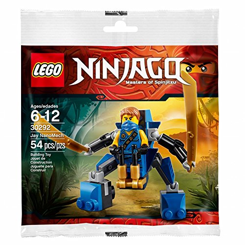 LEGO Ninjago: Jay Nano Mech Set 30292 (Bagged) by LEGO - Jouets & Jeux Amazon France à 19.99€