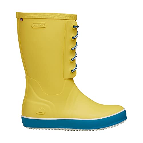Viking Retro Logg, Stivali di Gomma Donna, Giallo Yellow... - Mode & Vêtements Amazon Italie à 19.31€