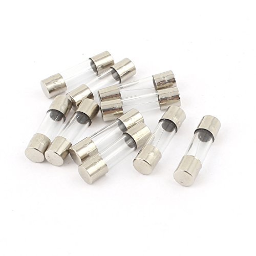 10Pcs 250V 1.5A Rapide Rapide Fusible Verre Fusibles Tube... - Bricolage & Outils Amazon France à 2.63€