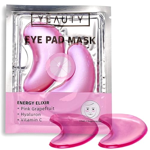 YEAUTY ENERGY ELIXIR EYE PAD MASK, feuchtigkeitsspendende... - Beauté & Parfums Amazon Allemagne à 1.54€