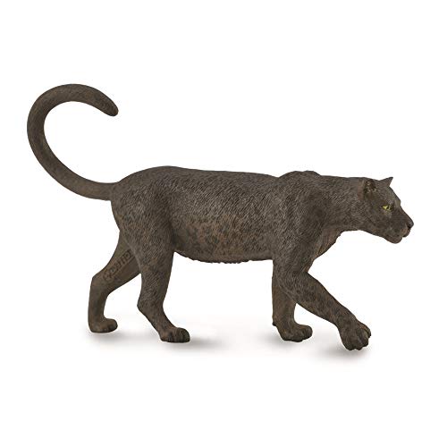 Collecta Animaux Sauvages (L): LÉOPARD Noir 12.8x7.5cm - Jouets & Jeux en promo à 10.94€