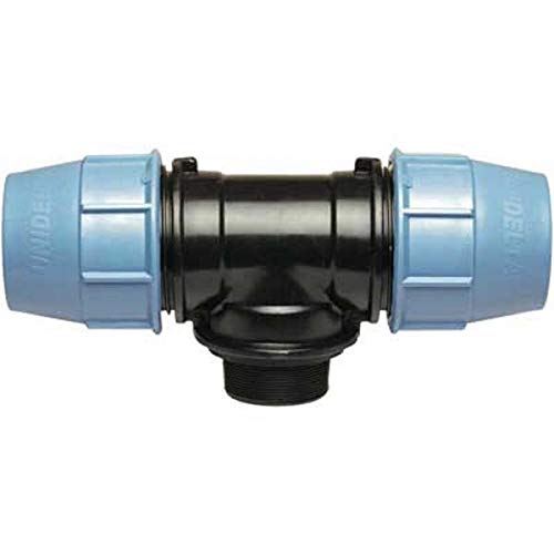 Unidelta Tee 90° Con Derivazione Maschio Plastica 20 X 1/2 - Bricolage & Outils Amazon Italie à 1.76€