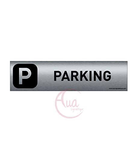 AUA SIGNALETIQUE - Plaque Aluminium brossé imprimé AluSign... - Auto & Moto Amazon Italie à 6.20€