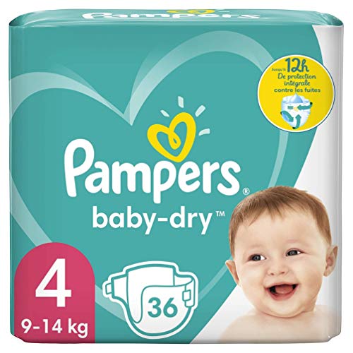 Pampers Baby-Dry Size Protezione 4 A 12 Ore Per 9-14Kg... - Bébé & Puériculture en promo à 33.99€