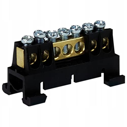 Bornes de distribution pour rail DIN - Borne de... - High-Tech & Électronique en promo à 2.31€