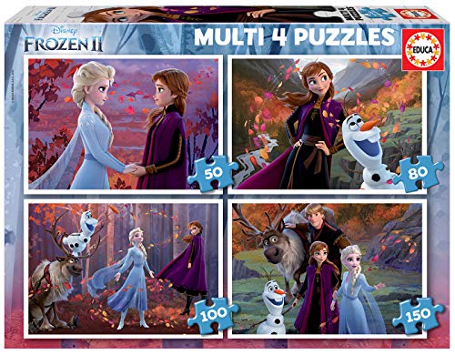 Educa - Puzzle Frozen 2 | 4in1 Puzzle Progressivo... - Nouvelle promo Amazon à 14.29€